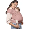 Image de Boba Porte-bébé Mains Libres Pour Nourrissons et Jeunes Enfants - Écharpe de Portage Élastique - Écharpe de Portage Pour Enfants Pesant Entre 3 et 15 kg (Serenity Bloom)