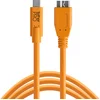 Image de Tether Tools CUC3315-ORG câble USB 4,6 m USB 3.2 Gen 1 (3.1 Gen 1) USB A Micro-USB B Orange
