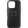 Image de Peak Design SlimLink Coque de téléphone portable pour iPhone 16 Pro, noir, profil fin, protection contre les chutes, coque en tissu résistant aux intempéries, SlimLink se connecte aux supports et