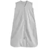 Image de HALO Sac de Couchage pour bébé 0,5 tog Sleepsack | 100% Coton, Heather Grey | Changement de Couche à accès à Zip Facile | Lullaby Trust Partners | Unisexe, garçons, Filles, 6-18 Mois