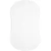 Image de Halo® Sleep Bassinest® Fichet Fitted - White | Feuille d'adaptation 100% Coton pour Matelas en lit de Chevet | Conception d'enveloppe de sablier Unisexe | Tissu Haut de Gamme Doux et Respirant