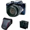 Image de Appareil photo Bridge KODAK AZ528 Bleu + 2eme Batt + etui
