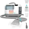 Image de HAUSHOF StainZapper Vapo Nettoyeur de Tapis 1200W, Aspirateur Vapeur de 3 Modes de Nettoyage avec Nettoyant, Nettoyeur Profond Pour Canapé, Voiture et Tissus d'Ameublement 1,8 L+1,3 L, 75dB