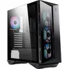 Image de MSI MPG GUNGNIR 110R   'G110R' Boîtier pour Ordinateur de Gaming, Noir, USB 3.2 Gen2 Type C, 4 Ventilateurs ARGB 120 mm, Mystic Light Sync, 1 à 6 ARGB, Panneau en Verre trempé, ATX, mATX, Mini-ITX