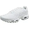 Image de Nike Air Max Plus Chaussures de Sport pour Homme, Multicolore (Blanco White White Black Cool Grey), 44 EU