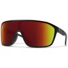 Image de SMITH BOOMTOWN Sonnenbrille 2022 matte black/chromapop red mirror