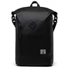 Image de Herschel Roll Top Backpack, Unisex, Black, One Size