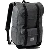 Image de Herschel Supply Co. Little America Mid, Raven Crosshatch, One Size