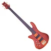 Image de Schecter Stiletto Studio-4 LH Honey Satin Gaucher
