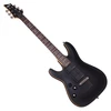 Image de Schecter Demon-6 Aged Black Satin Gaucher