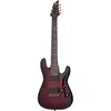 Image de Schecter Demon 7 Crimson Red Burst guitare électrique