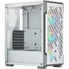 Image de Corsair iCUE 220T RGB Airflow, Moyen-Tour ATX Boitier Gaming en Verre Trempé - Blanc