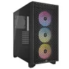 Image de Boîtier PC - CORSAIR - 3000D RGB AIRFLOW - ATX Moyen-tour - 3 ventilateurs AR120 RGB - Noir