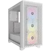Image de Corsair 3000D RGB Airflow Boîtier PC Mid-Tower - 3X AR120 RGB Fans - Support GPU Trois Emplacements - Convient à 8X Ventilateurs 120mm - Design High-Airflow - Blanc