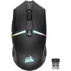 Image de Corsair NIGHTSABRE Wireless RGB FPS/MOBA Souris de Jeu - 26 000 DPI - 11 Boutons Programmables - Jusqu'à 100 Heures de Batterie - Compatible iCUE - PC, PS5, PS4, Xbox - Noir