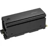 Image de Corsair MP700 Pro avec Refroidisseur 4 to M.2 PCIe Gen5 x4 NVMe 2.0 SSD - M.2 2280 - Jusqu'à 12 400 Mo/s en Lecture Séquentielle - TLC NAND Haute Densité - Noir