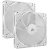 Image de Pack de 2 ventilateurs PWM 140mm - CORSAIR - RS140 - Blanc