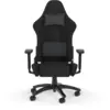 Image de Chaise de jeu TC100 RELAXED - Tissu noir/noir CORSAIR