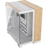 Image de Corsair 6500X Boîtier PC en Verre trempé à Double Chambre Blanc/Bambou