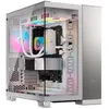Image de Boîtier PC - CORSAIR - CC-9011285-WW - 6500X Mid - Tower PC Case White/Satin Gray Aluminum