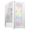 Image de Boîtier PC - CORSAIR - CC-9011243-WW - ICUE 5000D RGB AIRFLOW - Moyen-tour - 3 fans AF120 RGB ELITE - iCUE Lighting Node PRO - Blanc