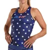 Image de Zoot Femme LTD Débardeur de Triathlon Respirant - Stars & Stripes - S