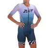 Image de Zoot LTD Aero Triathlon Racer Combinaison de cyclisme à manches courtes et poches en tissu Primo (Kona XL)