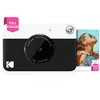 Image de KODAK Printomatic Appareil photo numérique à impression instantanée couleur   Photos de haute qualité sur papier autocollant Zink 2 x 3"   5 MP, portable, cadeau créatif pour anniversaire, Noël   Noir
