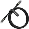 Image de Otterbox Câble Premium Tressé renforcé USB-C vers Lightning, Certifié MFi, Câble de Charge Rapide pour iPhone et iPad, Ultra-Robuste, résiste aux torsions et pliages, 2M, Noir