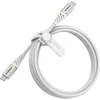 Image de Otterbox Câble Premium Tressé renforcé USB-C vers USB-C, Câble de Charge Rapide pour Smartphone et Tablet, Ultra-Robuste, résiste aux torsions et pliages, 2M, Blanc