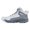 Image de Oboz Katabatic Mid B-DRY Chaussures de Marche Imperméables pour Femme, Gris, 39 EU