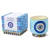 Image de Paddywax Bougie parfumée Dopo en céramique peinte à la main - 226 g -  il - Encens et fumée