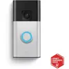 Image de Sonnette vidéo RING Doorbell Nickel satiné sur batterie