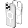 Image de URBAN ARMOR GEAR Plyo MS Case Compatible Apple iPhone 16 Pro Max Housse (Chargement sans Fil/magnétique Compatible, Coins Air-Soft résistants aux Chutes, Bord surélevé) Ice (Transparent) / Blanc