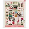 Image de New York Puzzle Company - Vintage Images Flamingos and Flowers - 1000 Piece Jigsaw Puzzle