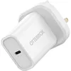 Image de Otterbox Standard UK 20W USB-C PD Chargeur Mural, Fast Charger pour Smartphone et Tablette, Testé Contre Les Chutes, Robuste, Ultra Durable, Blanc
