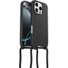 Image de Otterbox Coque React Series Necklace MagSafe pour iPhone 16 Pro, Coque de Protection Ultra Fine avec Collier réglable et Amovible, testé Selon Les Normes Militaires, Noir