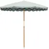 Image de Parasol festonné Amalfi Business & Pleasure Co. Vert taille unique