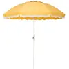 Image de Parasol festonné Beach Club Business & Pleasure Co. Jaune taille unique