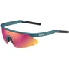 Image de Bollé MICRO EDGE Creator Teal Metallic - Volt Ruby - Lunettes de soleil - Taille M - Adulte
