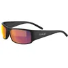 Image de Bollé - King, Lunettes de Soleil, Noir Mat, Volt+ Rubis Polarisé, Taille L