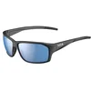 Image de Bollé - Fenix, Black Matte, Lunettes de soleil polarisées Sky Blue, Catégorie 3, Taille M, Unisexe