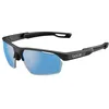 Image de Bollé VICTUS PRO Black Matte - Sky Blue Polarized - Lunettes de soleil - Black Matte - Sky Blue Polarized - Taille M - Unisexe - Adulte
