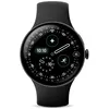 Image de Montre connectée Google Pixel Watch 4 45 mm 4G Noir Mat avec bracelet sport fluoroélastomère Noir Volcanique en occasion ou reconditionné