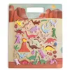 Image de Mushie Ensemble de Livres d'Autocollants Réutilisables (Dinosaure) | Stickers en Mousse Amovibles | Activité Artistique et Artisanale pour Enfants