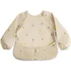 Image de mushie Bavoir Manches Longues Bébé | Tablier Bébé pour Manger Imperméable | Ajustement Réglable pour 6-24 Mois | Couleur: Dinos