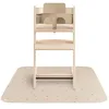Image de Tapis Anti-éclaboussures Mushie 108x108 cm | Imperméable, léger, Durable, sans BPA | Parfait pour Chaise Haute, Attrape-miettes, et Diversification Alimentaire bébé (Rainbows)