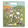 Image de Mushie Ensemble de Livres d'Autocollants Réutilisables (Animaux de la Ferme) | Stickers en Mousse Amovibles | Activité Artistique et Artisanale pour Enfants