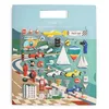 Image de Mushie Autocollants enfants | Ensemble de livres d’autocollants réutilisables (Voitures de Course) | Autocollant en mousse amovibles | Activité artistique et artisanale pour les enfants