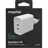 Image de Mophie - Chargeur Secteur  45w Gan Usb-C X 2 Power Delivery Blanc